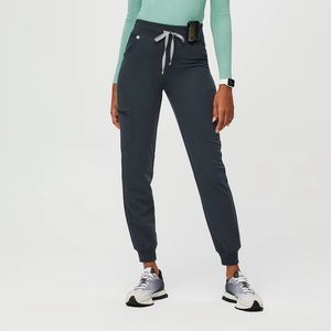 Figs High Waisted Zamora Joggers in Dark Harbor Size Medium